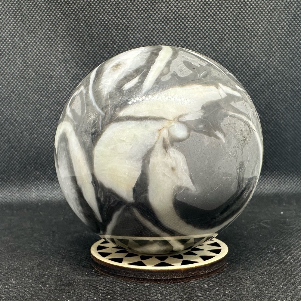 Shell Jasper Sphere - Picture 3 of 6